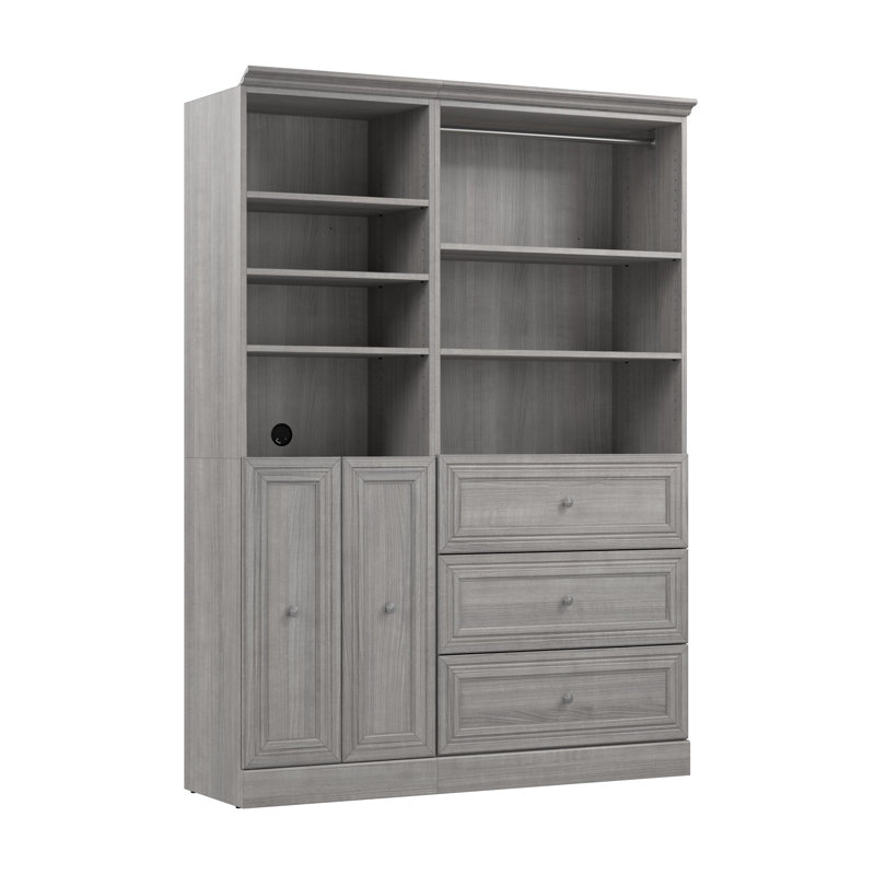 Système d'organisation 60 po Oneybrook, Gris platine