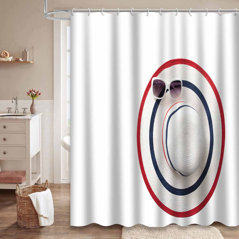 Rideau de douche Summer Beach, L 72 po x l 72 po