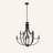 8-light Dimmable Chandelier
