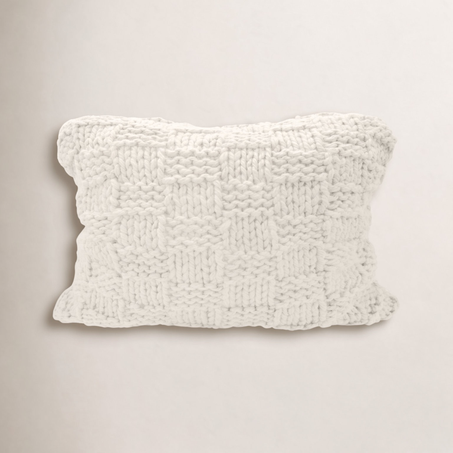 Najuma 38" x 28" Throw Pillow, Natural