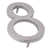 4'' H Metal House Number