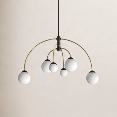 Everard 6 - Light Dimmable Chandelier