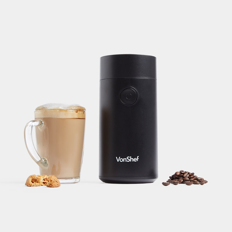 VonShef Stainless Steel Electric Blade Coffee Grinder