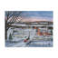 «Christmas Sleigh Ride», reproduction de photo sur toile tendue-31876809