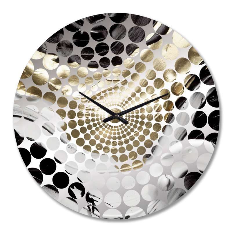 Jacynthia - Horloge murale abstraite, Très grand