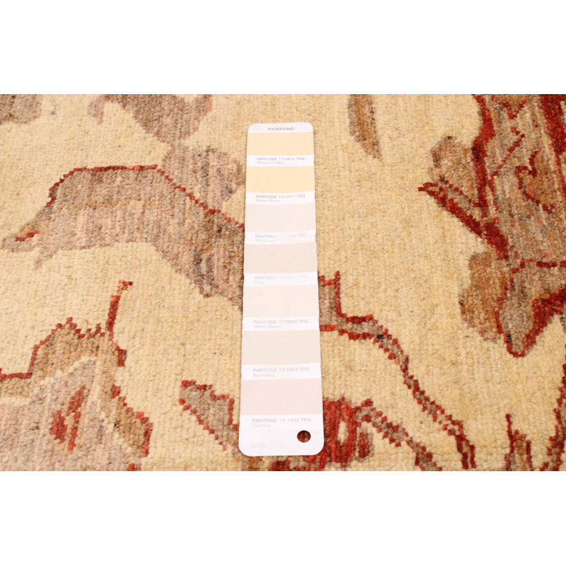 Tapis unique en laine noué à la main 7 pi x 9 pi 4 po nouvel âge Djibril