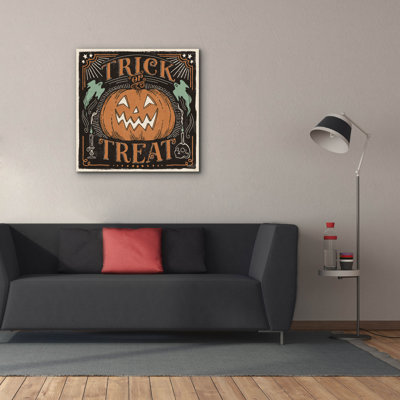Toile épique Graffiti «Scaredy Cats 2» par Janelle Penner, 37 po x 37 po