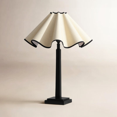 Resin Rattan Table Lamp