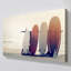 "Waiting for the Surf" par Mike Calascibetta, reproduction sur toile-1623946936