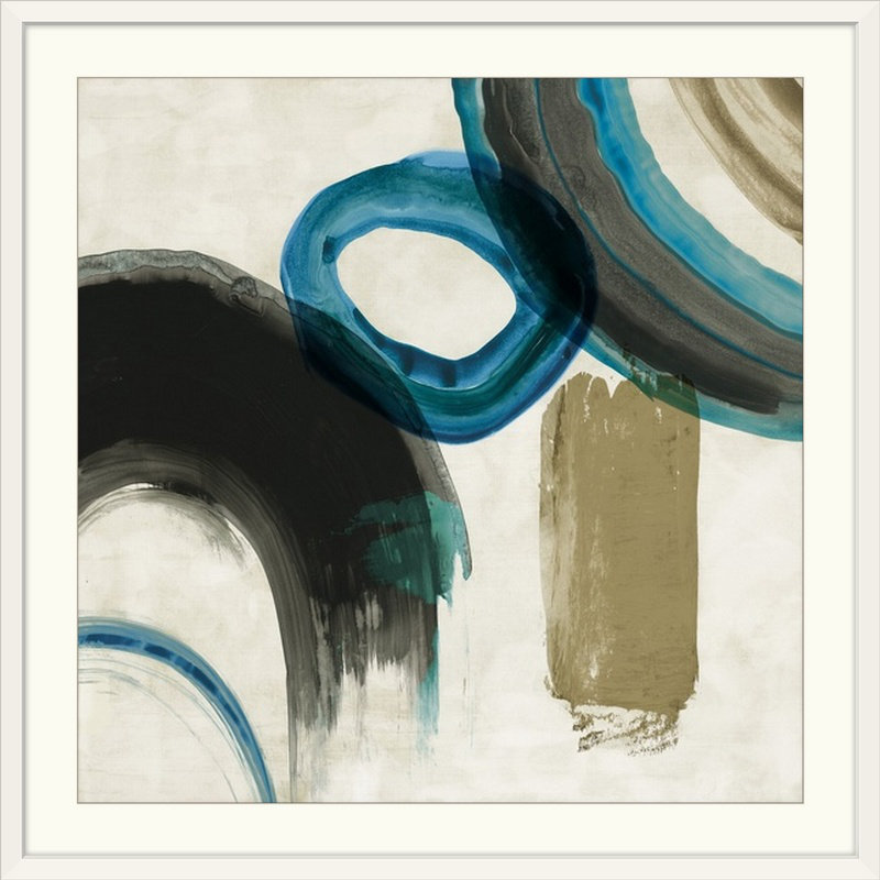 'Ring II by Funkstown Painting Print, Canvas, 35" H x 35" W x 1.5" D