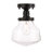 Steverson Glass Semi Flush Mount-898322063-898322064-898322069
