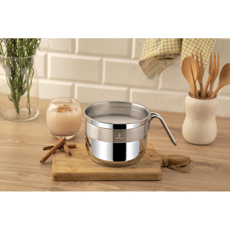 SOFRAM 1.6 Quarts Stainless Steel Stock Pot