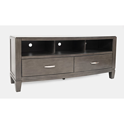 Woodcliff Solid Wood TV Stand for TVs up to 78" by Red Barrel Studio