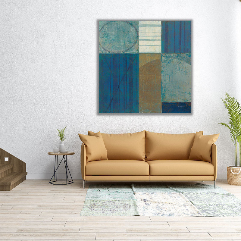 Forest Bridge - reproduction d'art sur toile, H 16 po x l 16 po