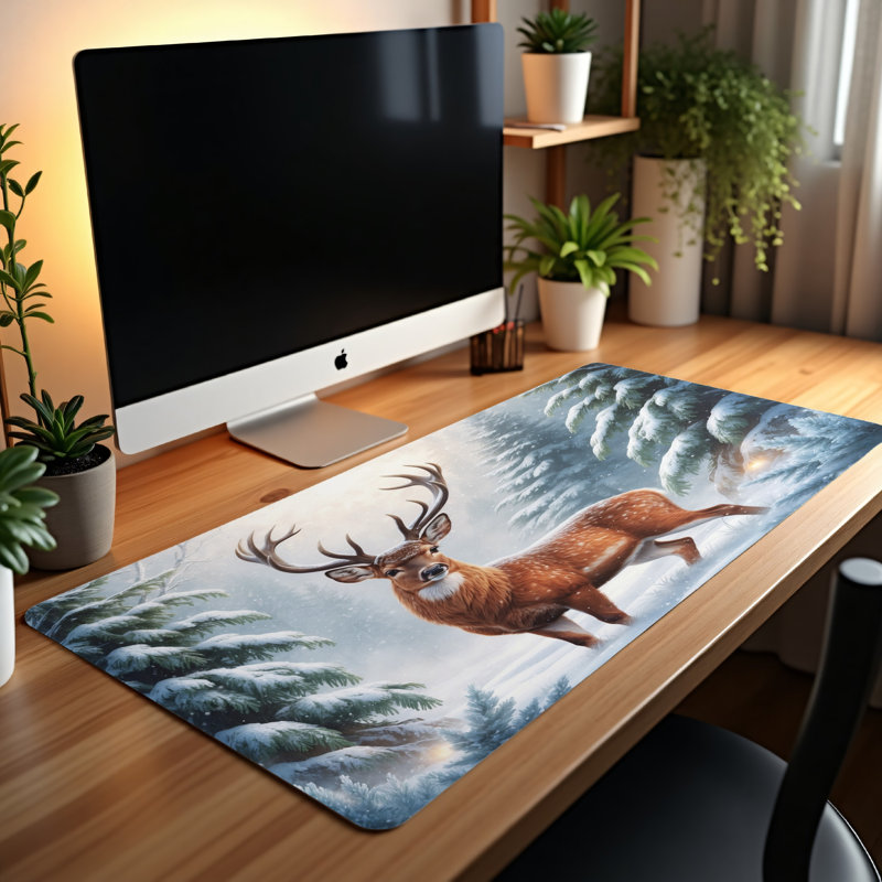 Polyester Desk Pad, 23.6x13.8