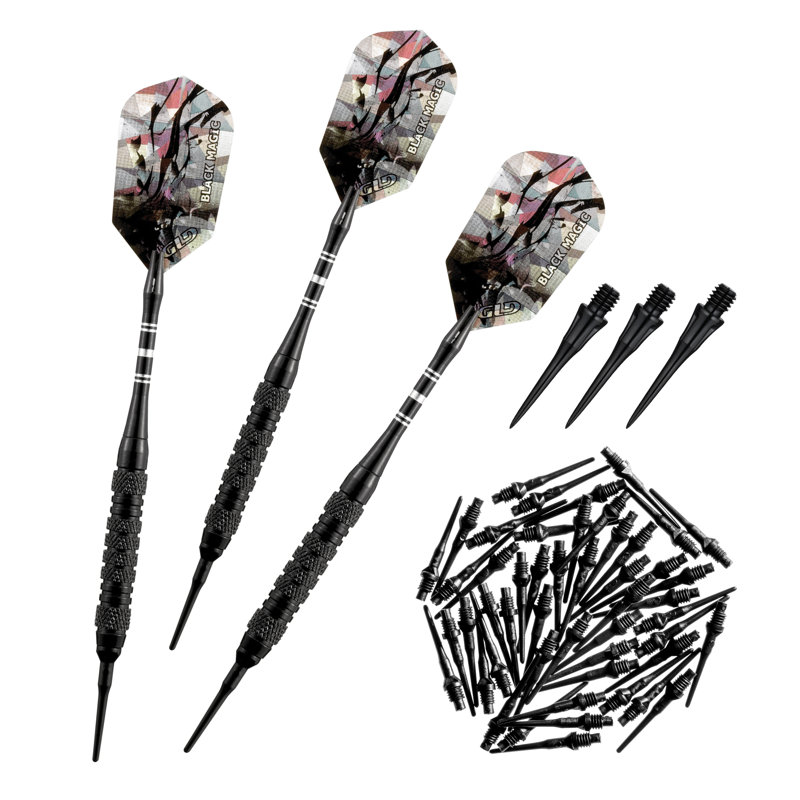 Ensemble de jeu de fléchettes Viper Black Magic