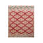Distressed Homage Handmade Kilim Wool Geometric Area Rug-1187751652