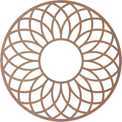 Médaillon de plafond 28 po x 28 po x P 9 5/8 po x T 1/4 po