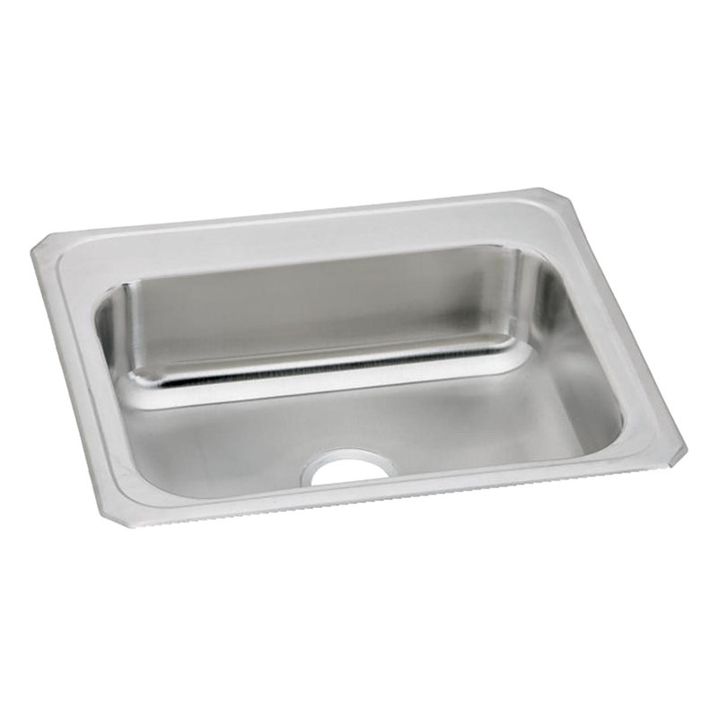 Celebrity 25" L x 22" W Drop-In Kitchen Sink, 0 hole