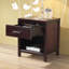Ehrhardt 58cm W Solid Wood Bedside Table