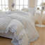 Ensemble de housse de couette en coton multicolore à volants-109792764-109792749