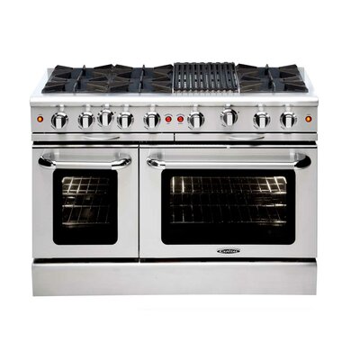 Culinarian Series 48"" 4.9 cu. ft. Freestanding Gas with Grill -  Capital, MCOR486BN