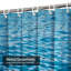 Abstrait bleu eau mer océan surface vague naturelle fraîche avec 12 crochets-1934756395