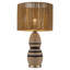 Brise 27" Rattan Table Lamp with USB 3-Way Touch Dimmer-399147206