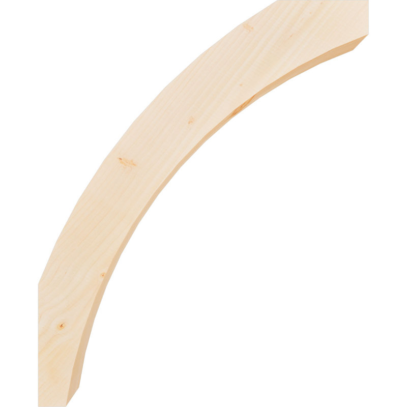 Genouillère Thorton, Sapin Douglas de 3 1/2 po (lisse), 26 po X P 32 po H