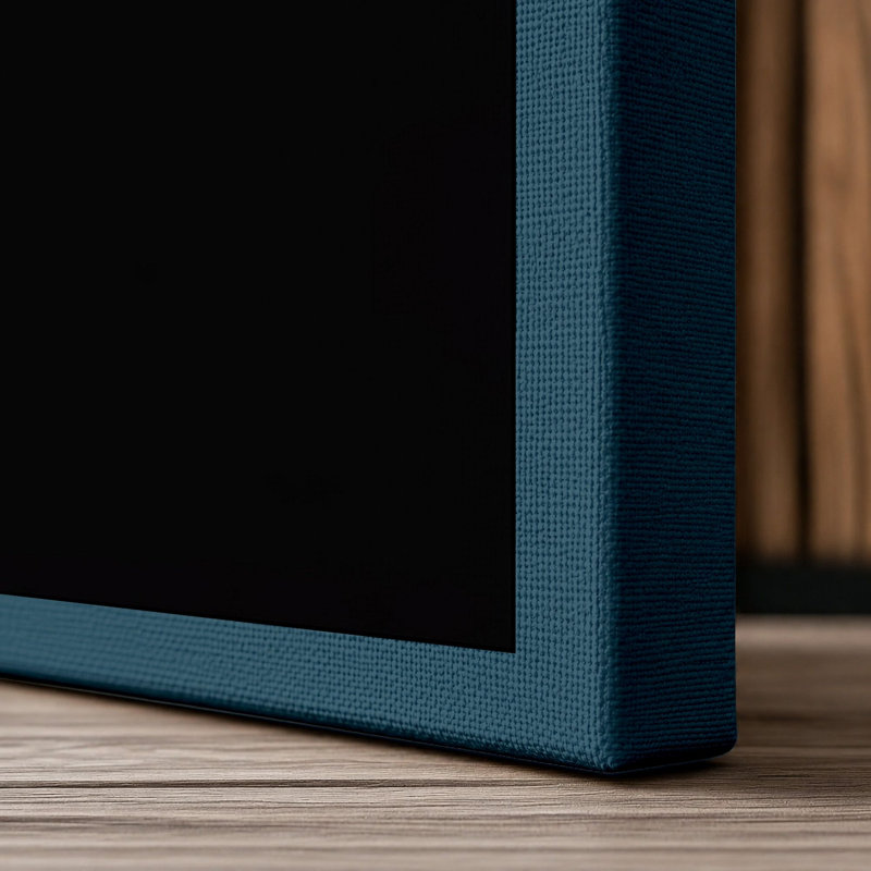 Print, 30x20 - 76.2 x 50.8 cm, Teal Border