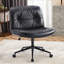 Chaise de bureau pivotante sans accoudoirs avec roulettes-606209627