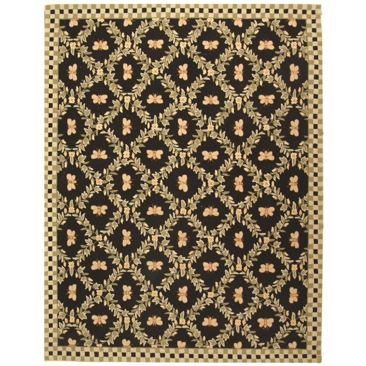 Kinchen Hand Hooked Wool Southwestern Rug