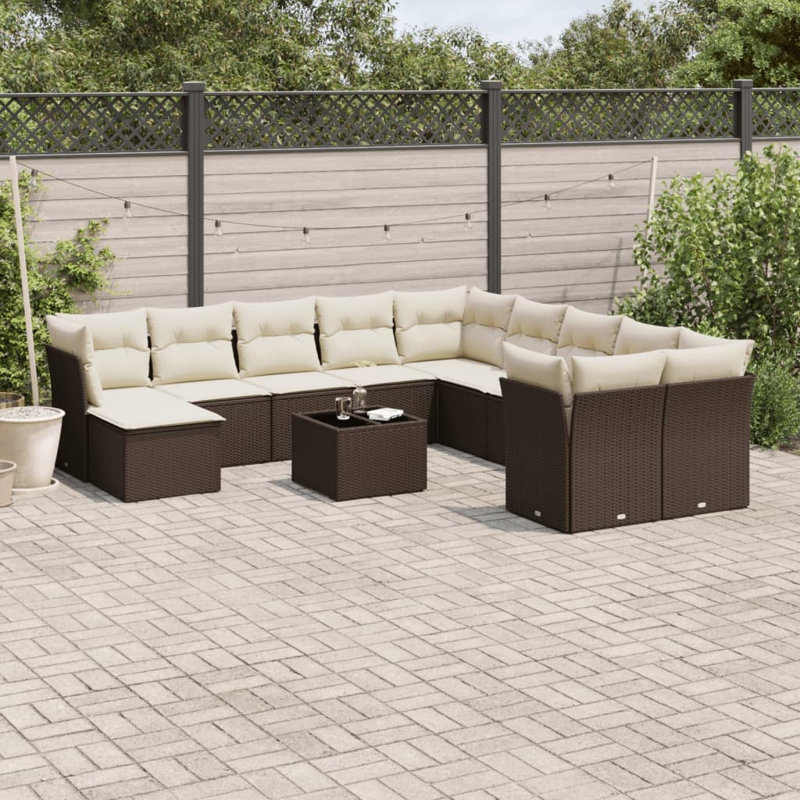 Ensemble de canapé de jardin Vidaxl