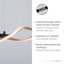 Blaj 2 - Light Black LED Unique/Statement Pendant