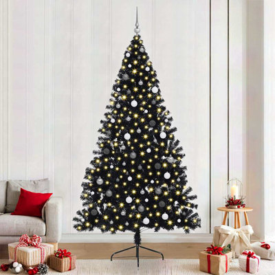 7.87' H Lighted Artificial Christmas Tree