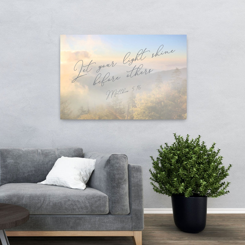 «Let Your Light Shine», art contemporain de paysage abstrait, H 48 po x l 32 po