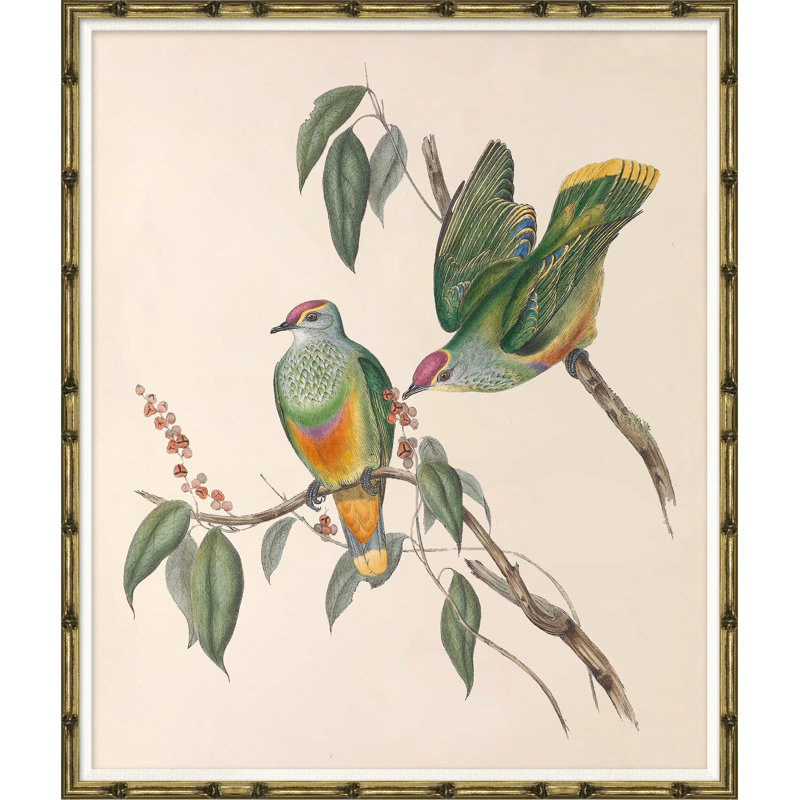 Love Birds Giclee Print by Susan Hable