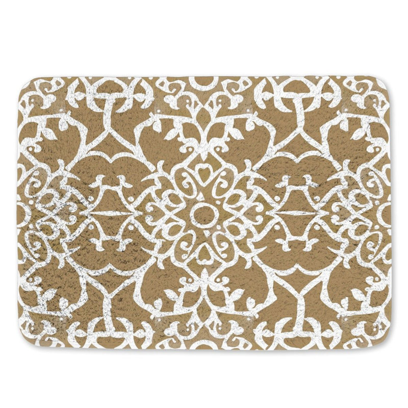 Clopein Microfiber / Microsuede Bath Mat, 17"W x 24"L