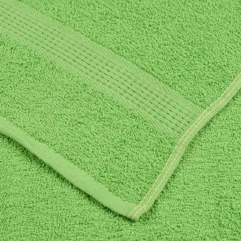 Santario 100% Cotton Hand Towel, Apple green