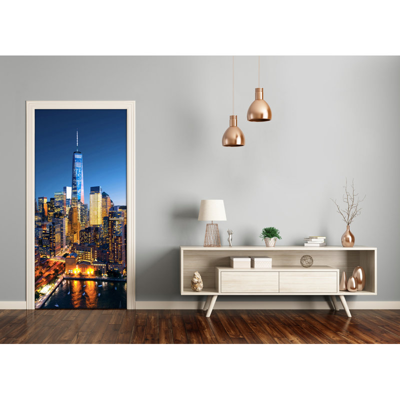 New York City Door Decal