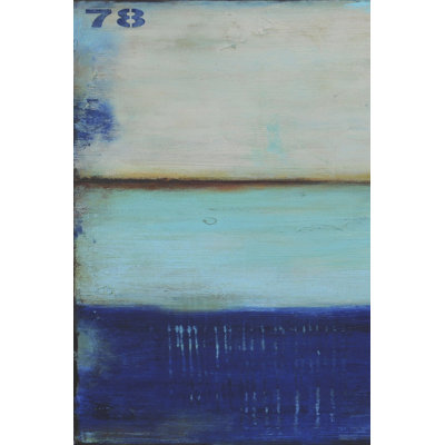 Ocean 78 I - Wrapped Canvas Painting