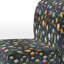 Rustic Victorian Brocade Victorian Motif - Chaise d'appoint de chalet rembourrée à motif floral-101858132