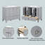 Meuble-lavabo simple 36 po avec plateau Rowenna-246990629