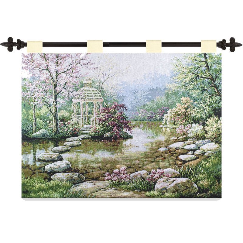 A Walk by the Pond Wall Hanging