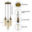Derrickson 3 - Light Gold Cluster Pendant-1878515196