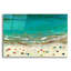  Art mural en verre acrylique 24 "x 16" "Aérien Beach" par Brook Page-1077528252
