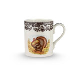 Spode Woodland Turkey Mug 16 Oz Turkey