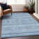Premium Machine Washable Prisco Sky Rug