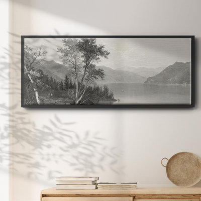 Lake George- Framed Canvas