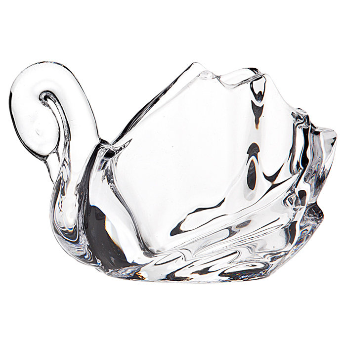 Godinger Christmas Swan Crystal Votive Holder (Set of 2) Godinger Silver Art Co